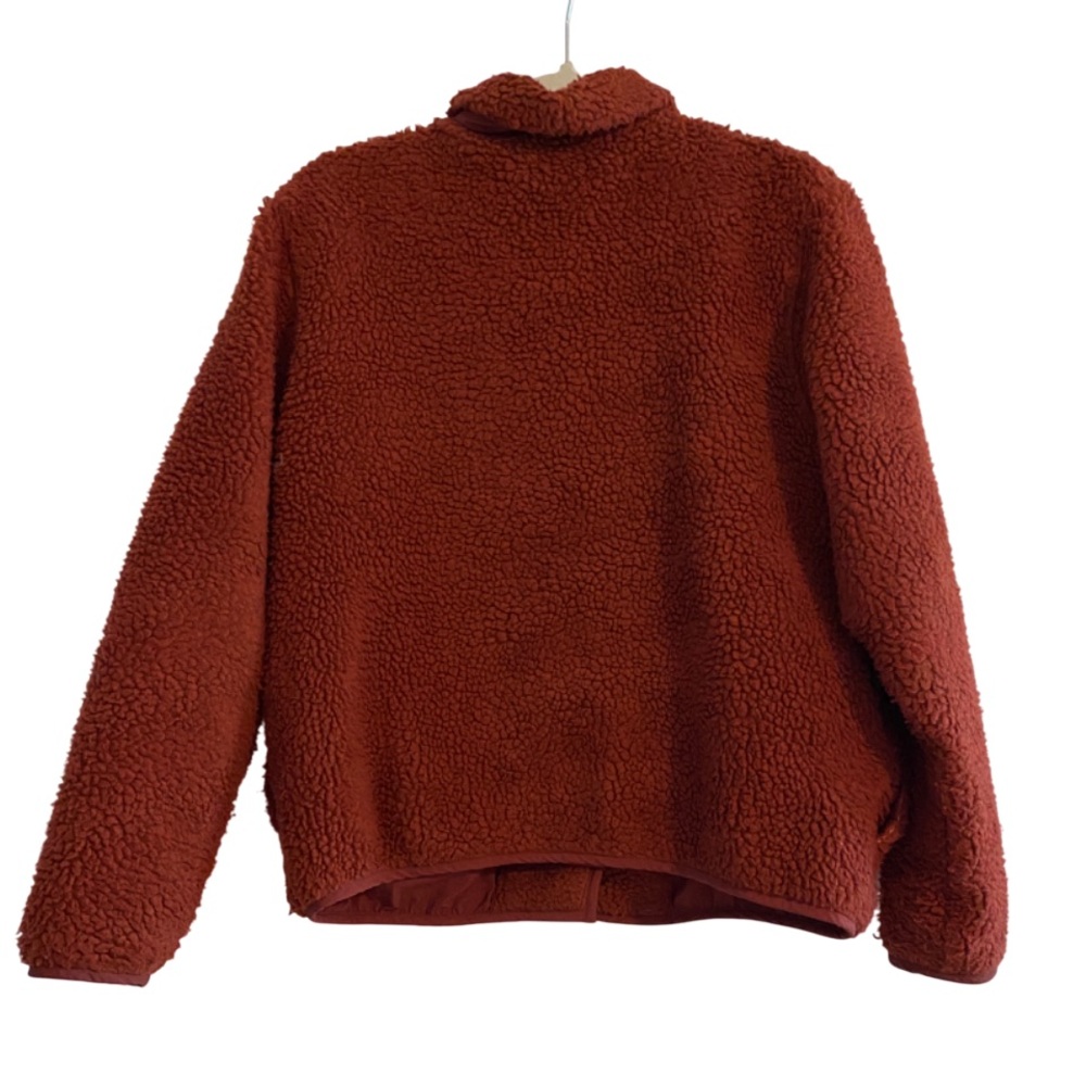 Stüssy Clay Sherpa Fleece Button Down Teddy Jacket Size XS - Picture 4 of 10